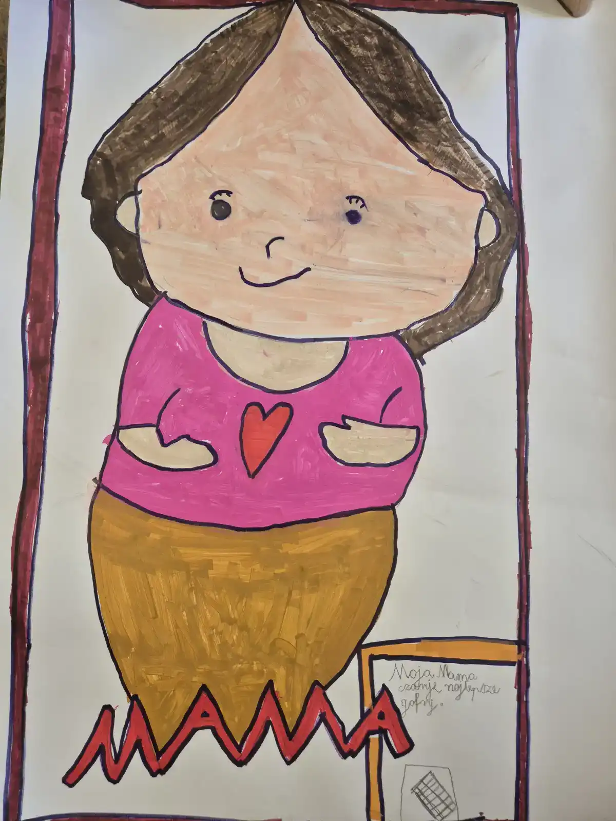 praca konkursowa - MOJA MAMA CZARODZIEJKA